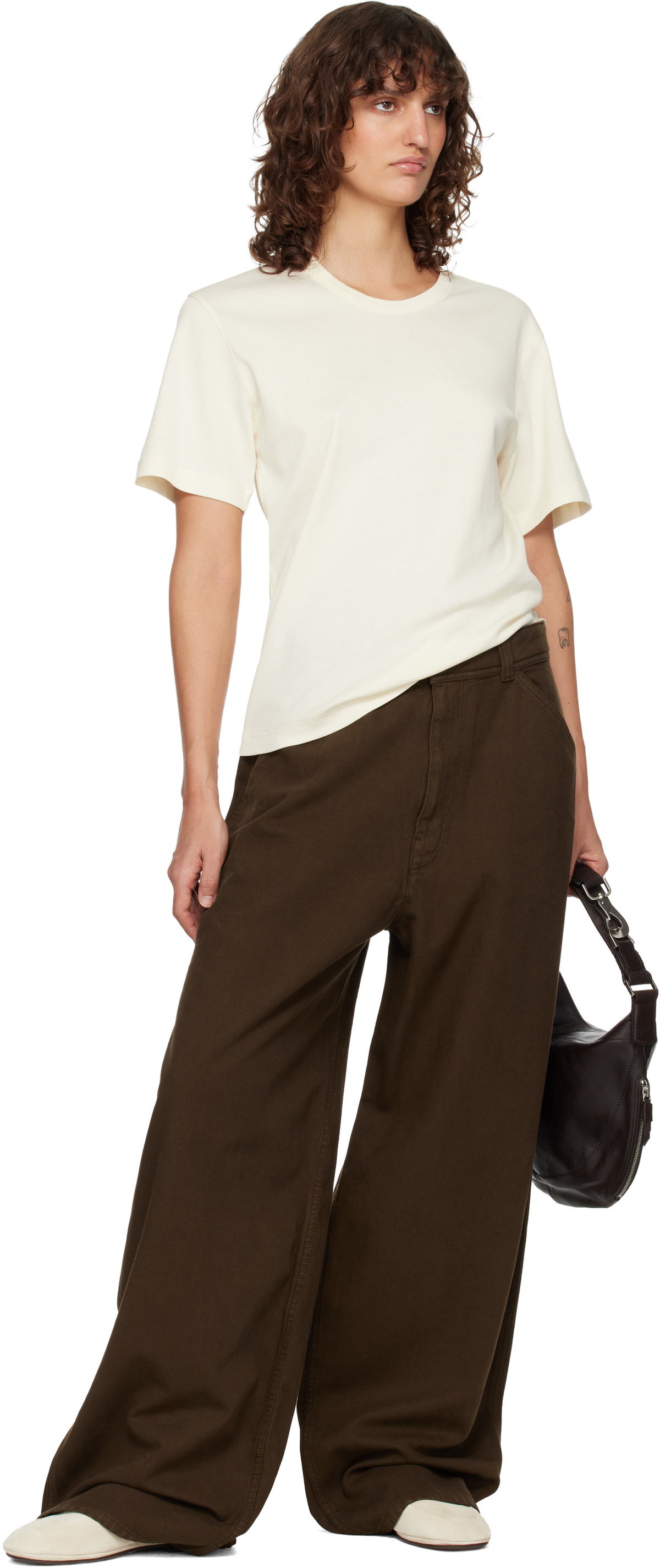 LEMAIRE Beige Outdoor Slipper Loafers