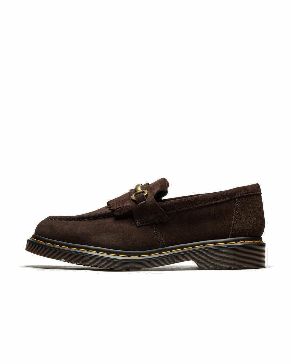 Photo: Dr.Martens Adrian Snaffle Chocolate Repello Calf Suede Brown - Mens - Boots