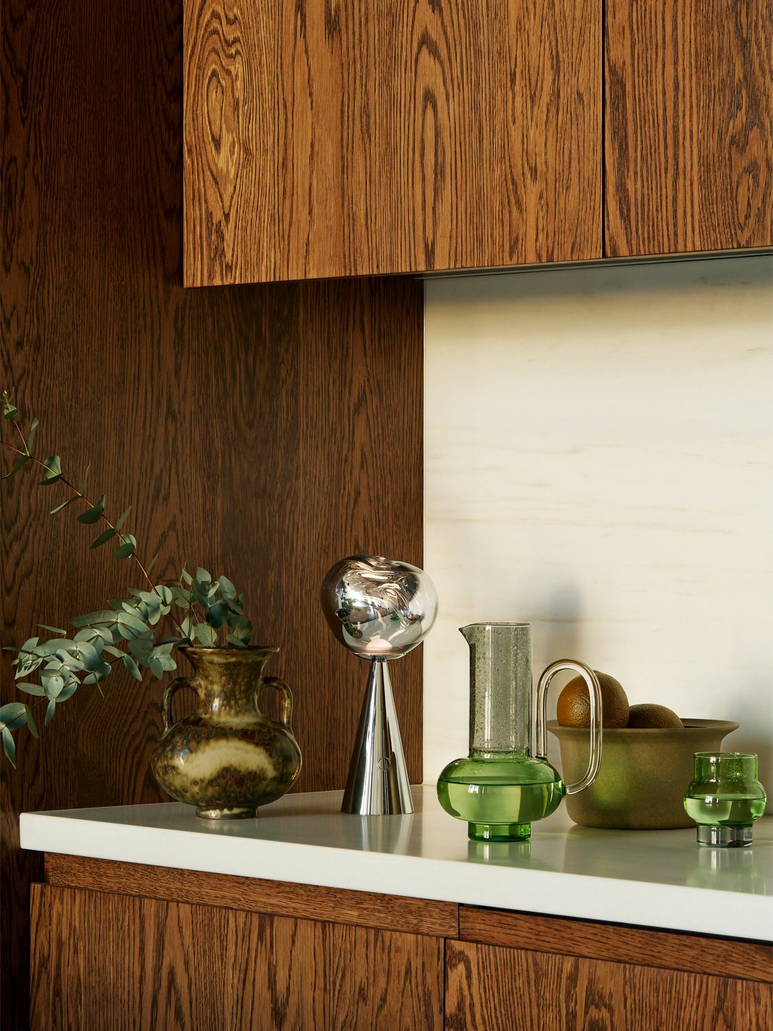 TOM DIXON Melt Portable Silver Led Table Lamp
