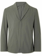 POST ARCHIVE FACTION - 6.0 Right Nylon-Blend Blazer - Gray