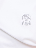 BRUNELLO CUCINELLI Brunello Cucinelli Cotton Logo T-shirt