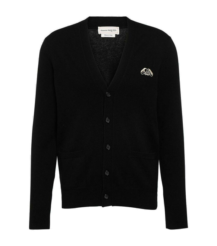 Photo: Alexander McQueen Cashmere and wool cardigan