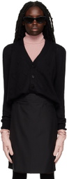 Ernest W. Baker SSENSE Exclusive Black Hearts Cardigan