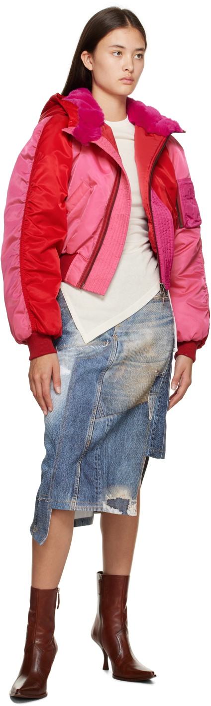 Andersson Bell Pink Kamila Bomber Jacket