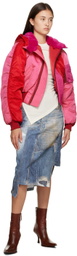 Andersson Bell Pink Kamila Bomber Jacket