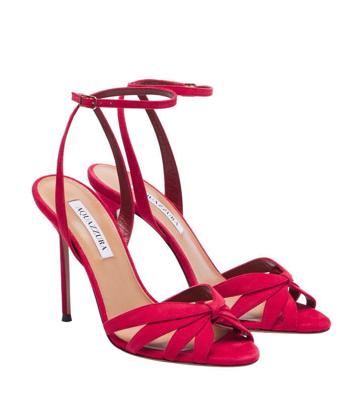 Photo: Aquazzura Soulmate suede sandals