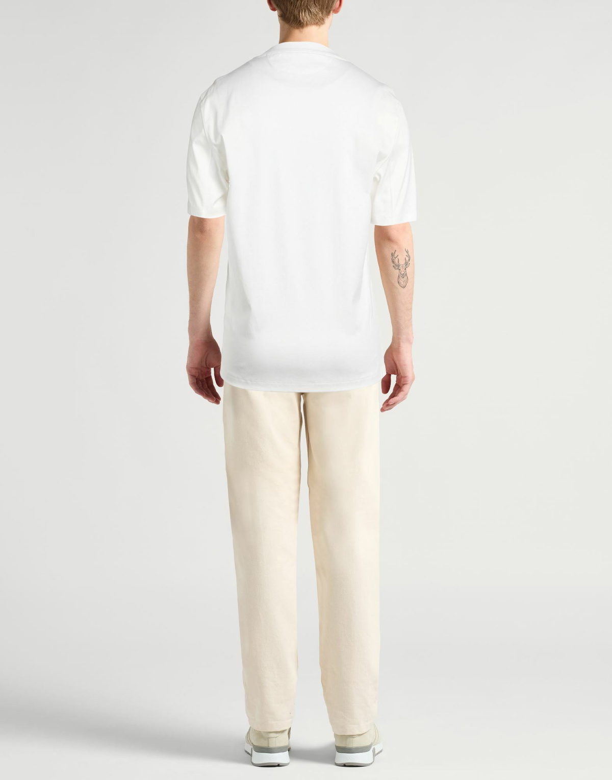 Brunello Cucinelli Mens T-shirt in White