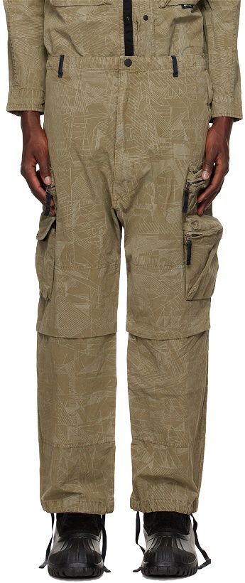 Photo: NEMEN® Khaki Java Multipocket Parachute Cargo Pants