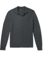 Brioni - Ribbed Wool Sweater - Gray