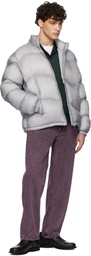 Dime Gray Classic Ripstop Puffer Jacket