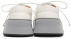 Marsèll White & Grey Cassapana Sneakers