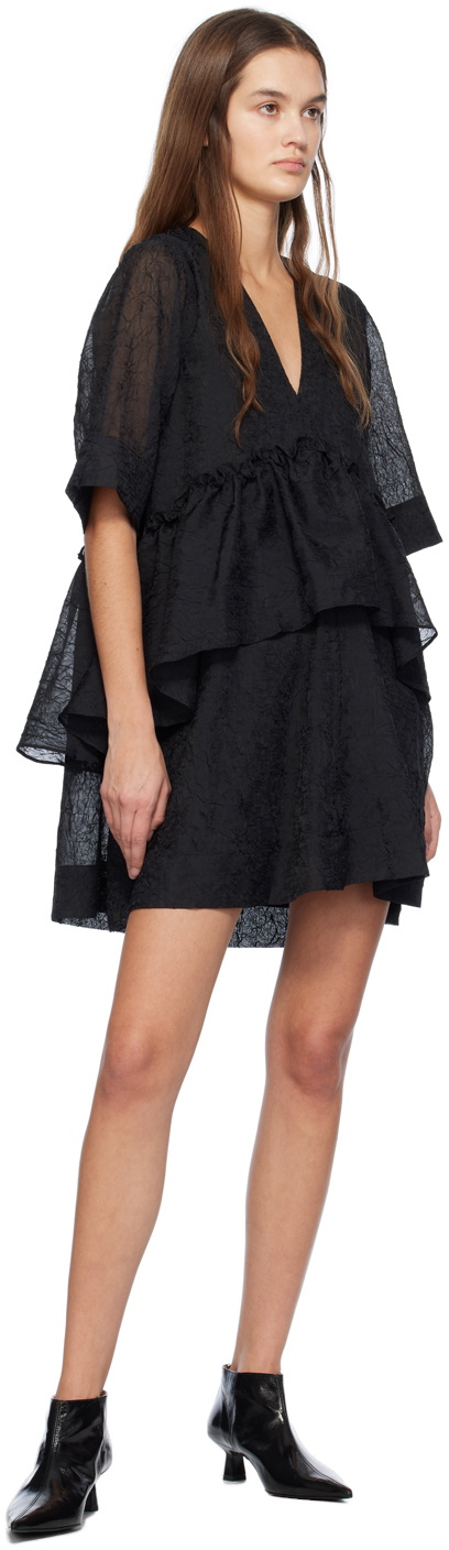 'Crinkled Check Mini' dress Dresses