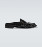 Saint Laurent Le Loafer leather mules