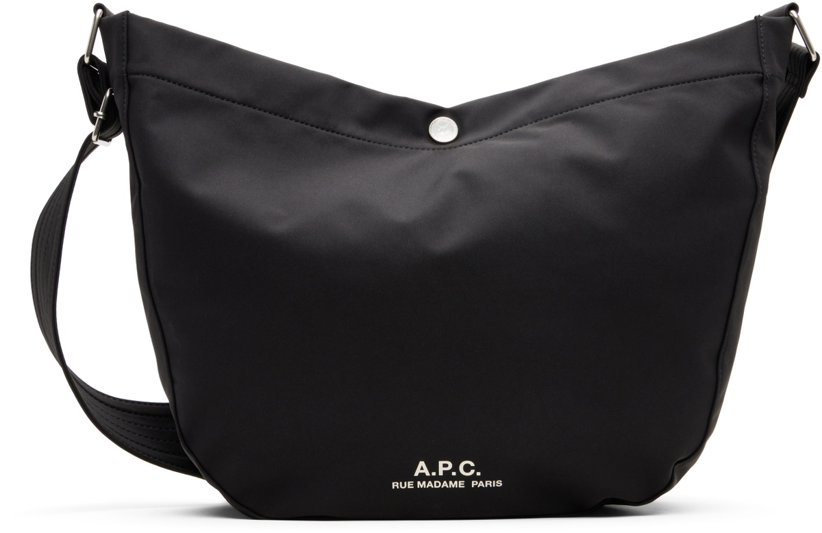 A.P.C. Black Journal Satchel