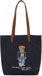 Polo Ralph Lauren Navy Polo Bear Tote