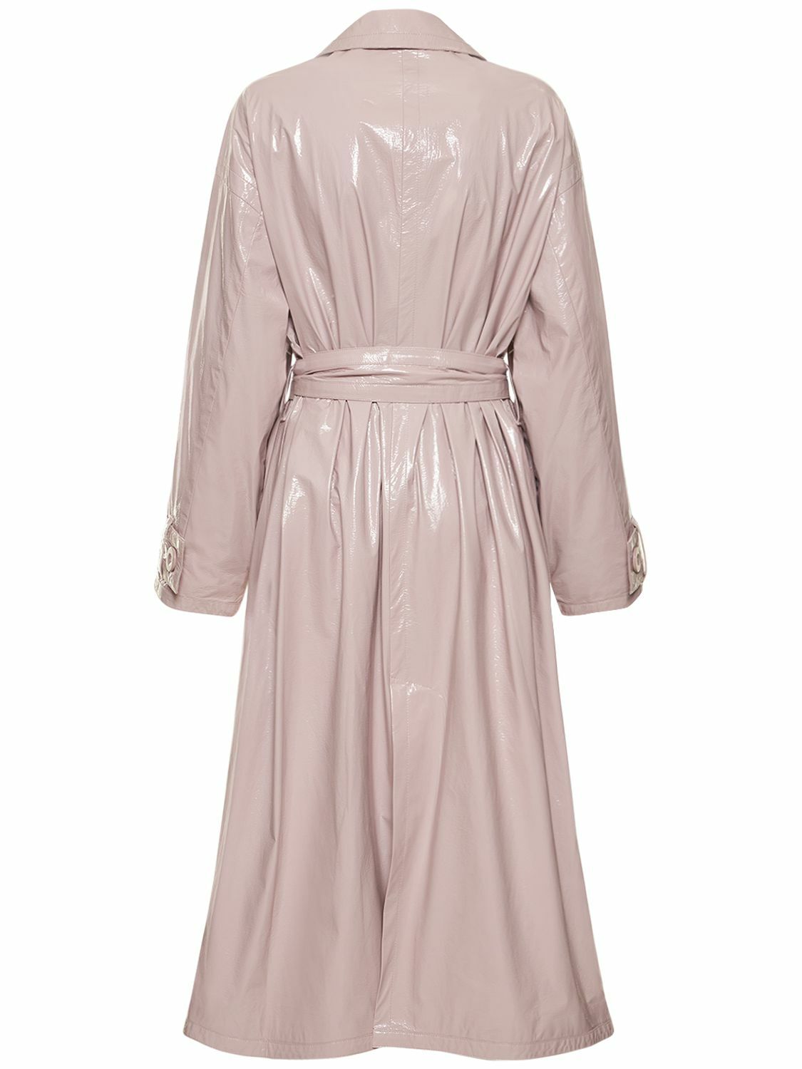 STAND STUDIO - Katharina Faux Leather Trench Coat Stand Studio