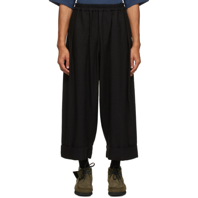 Toogood Black The Baker Trousers