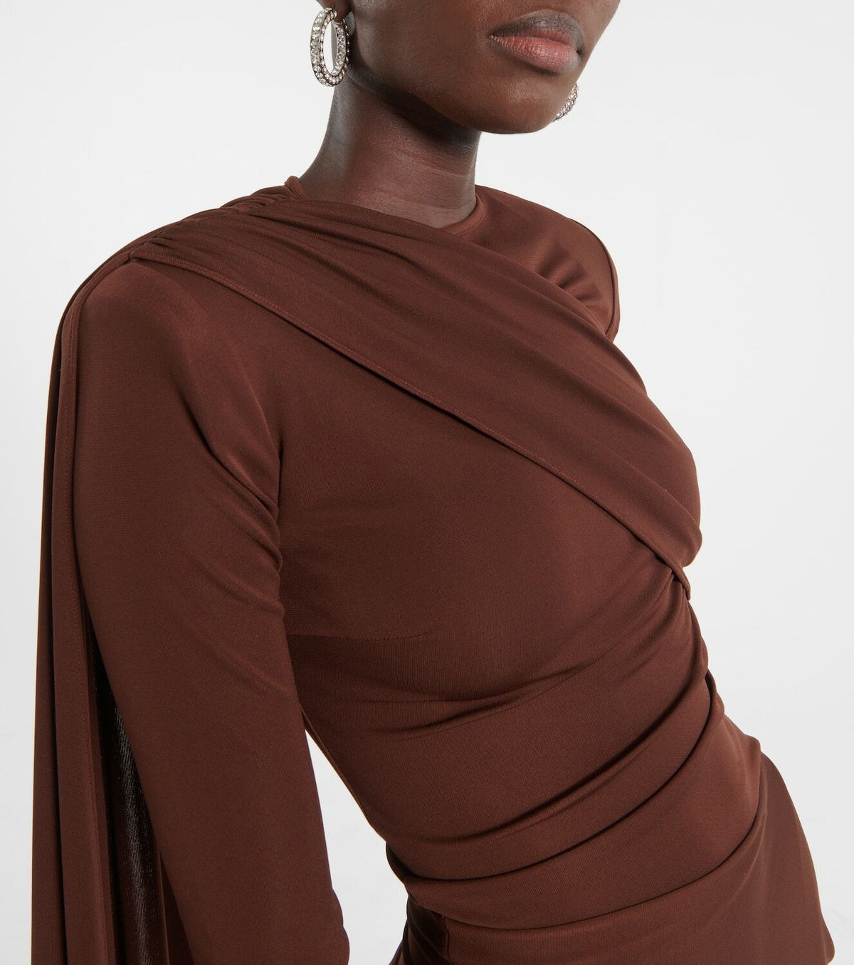 The New Arrivals Ilkyaz Ozel Venus draped minidress
