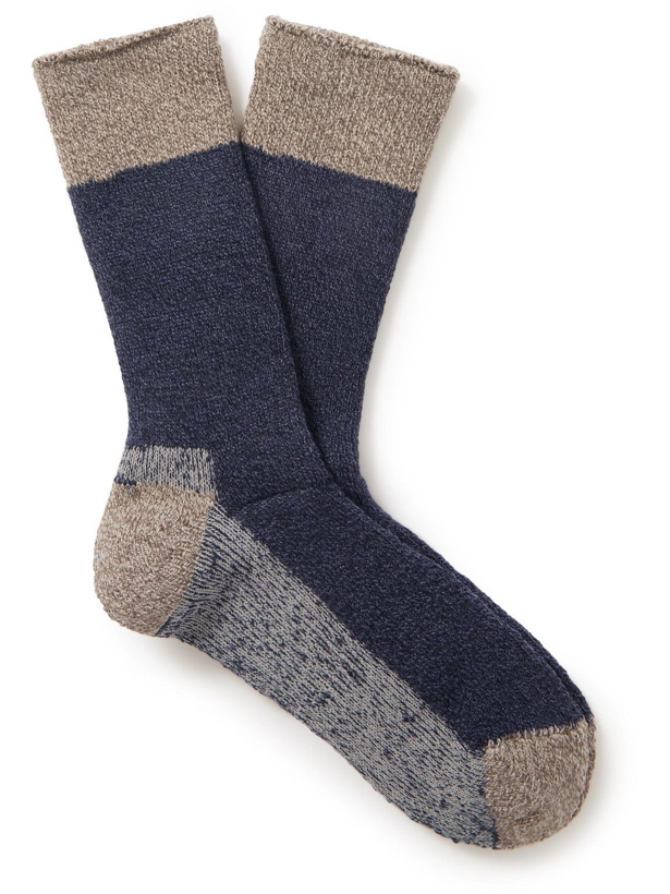 Photo: Anonymous ism - Colour-Block Knitted Socks