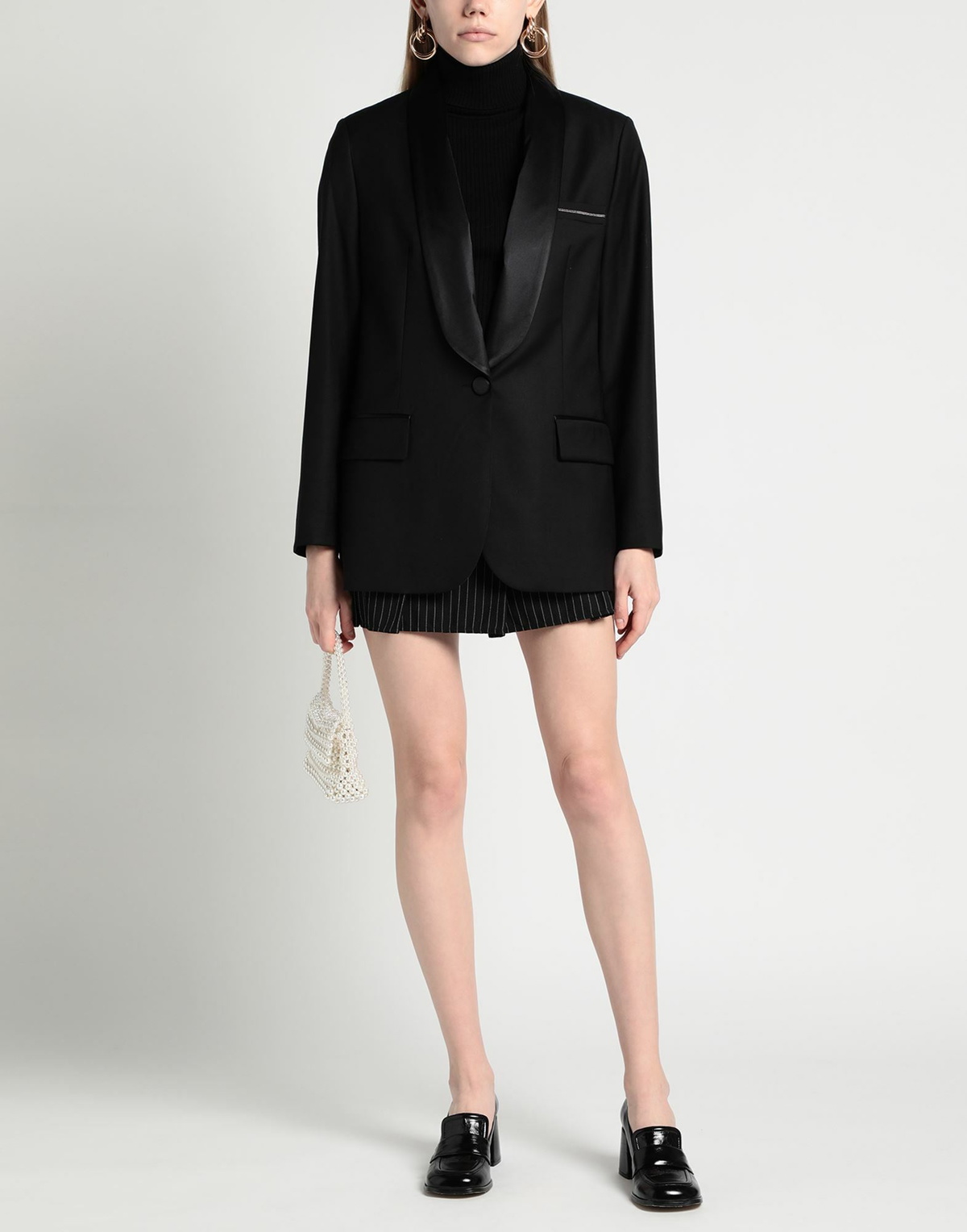 Peserico Womens Blazer in Black