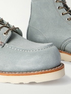 Red Wing Shoes - Classic Moc Suede Boots - Blue