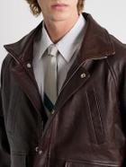 Enfants Riches Déprimés - 7cm Foxhole Logo-Embroidered Silk-Shantung Tie