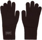 rag & bone Brown Addison Tech Gloves