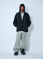 Balenciaga Logo Motif Windbreaker Jacket