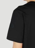 Moncler - Logo Print T-Shirt in Black