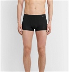 Hanro - Stretch Lyocell and Cotton-Blend Boxer Briefs - Black