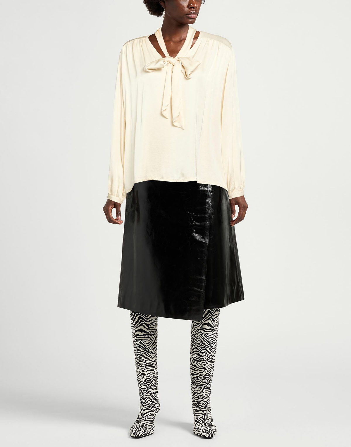 Manila Grace Womens Top Cream
