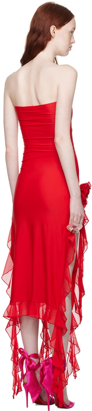 Fancì Club Red 'The Thieves' Maxi Dress