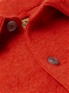 ZEGNA x The Elder Statesman - Brushed Oasi Cashmere Shirt - Red