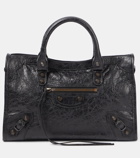 Balenciaga Le City Small leather tote bag