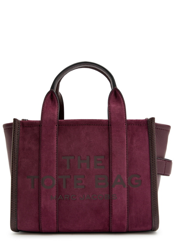 Photo: Marc Jacobs The Tote Small Suede Tote bag - Plum - One Size