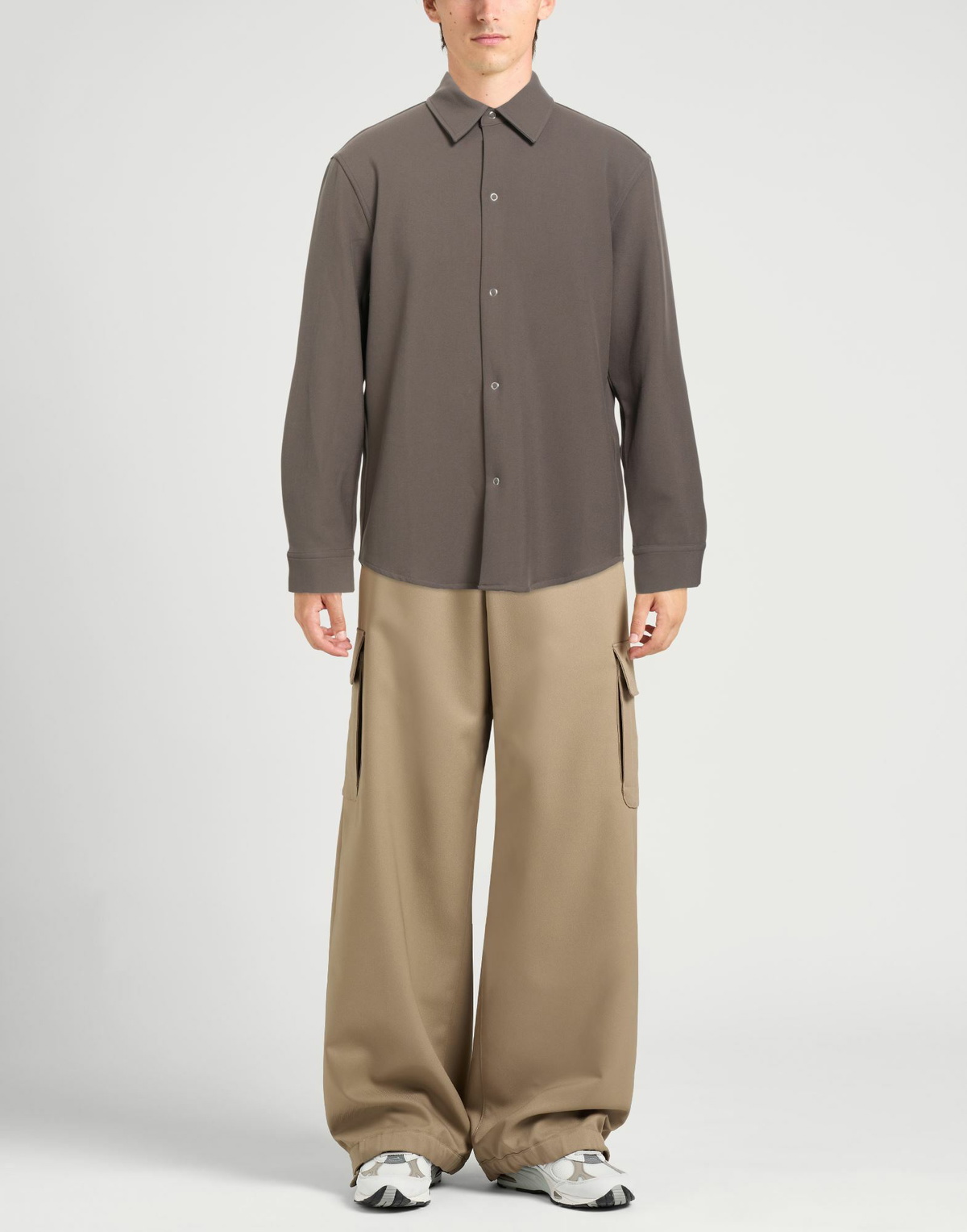 Sandro Mens Shirt Light brown