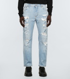 Dolce&Gabbana - Distressed slim jeans