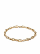 MAOR 18K Yellow Gold Neo Diamond Bracelet