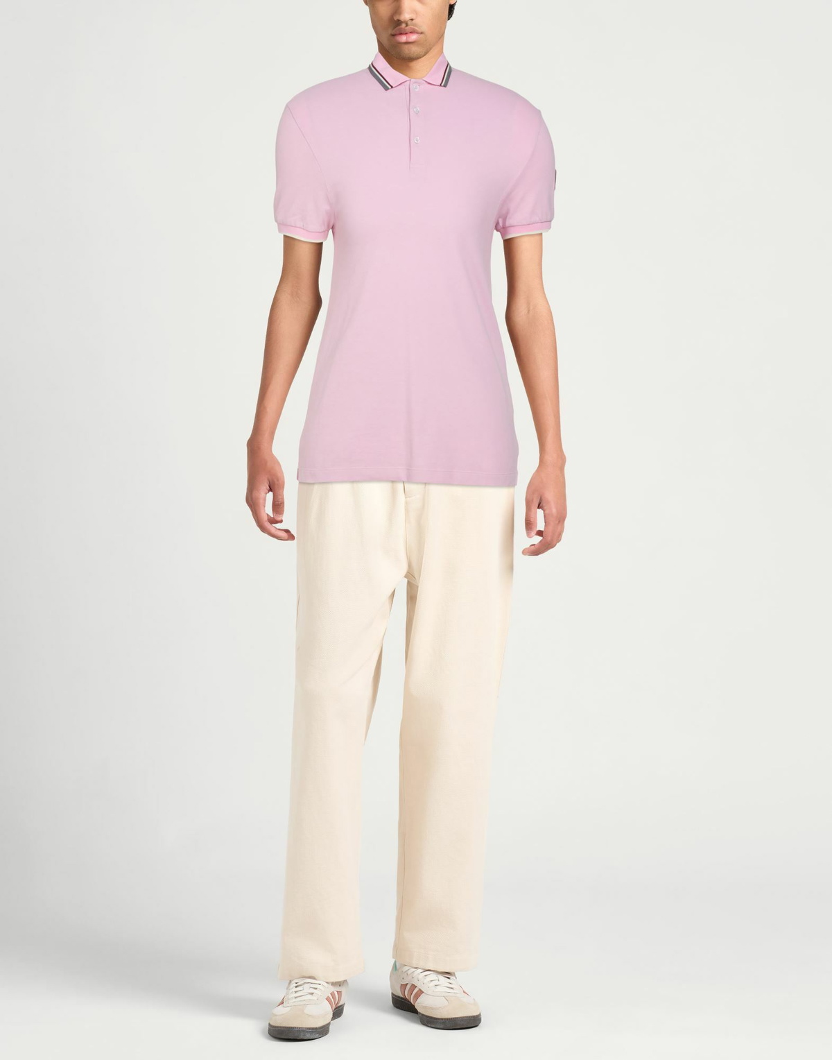Colmar Mens Polo shirt in Pink