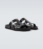 Valentino Garavani Studshield VLogo leather sandals