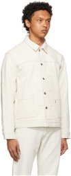 Levi's Made & Crafted Off-White Denim Type II Trucker Jacket