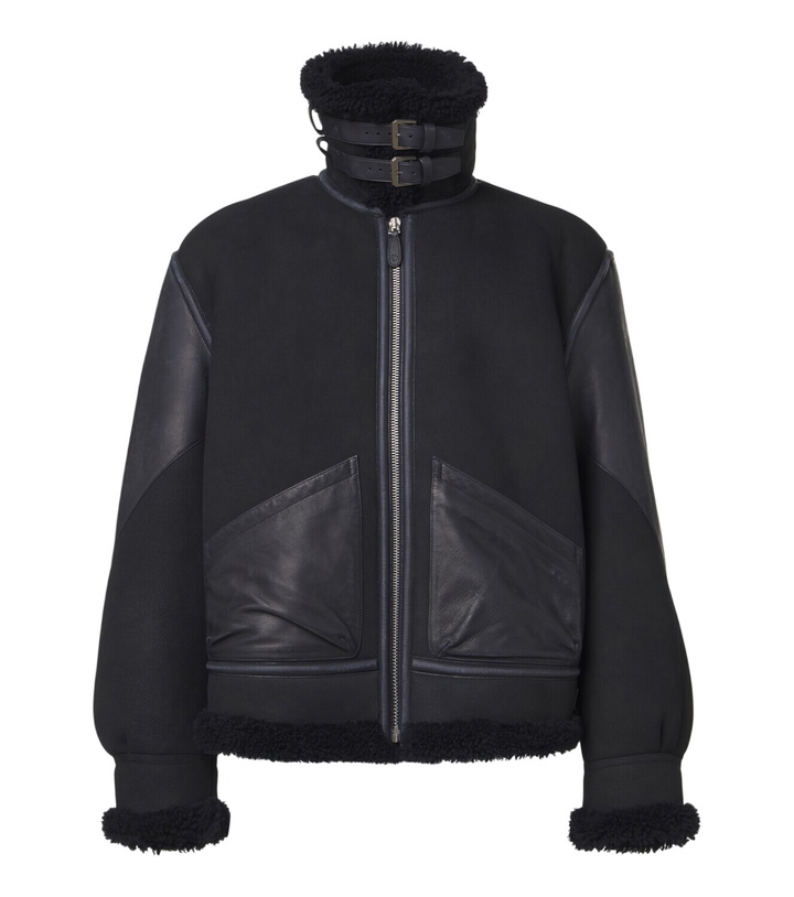 Photo: Ralph Lauren Purple Label Lutton shearling-lined leather jacket