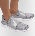 APL Athletic Propulsion Labs - TechLoom Bliss Mélange Slip-On Running Sneakers - Gray