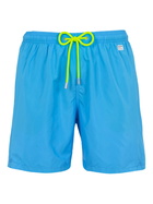 MC2 Saint Barth Man Lightweight Fabric Aqua Blue Swim Shorts Lighting Pantone | Pantone® Special Edition