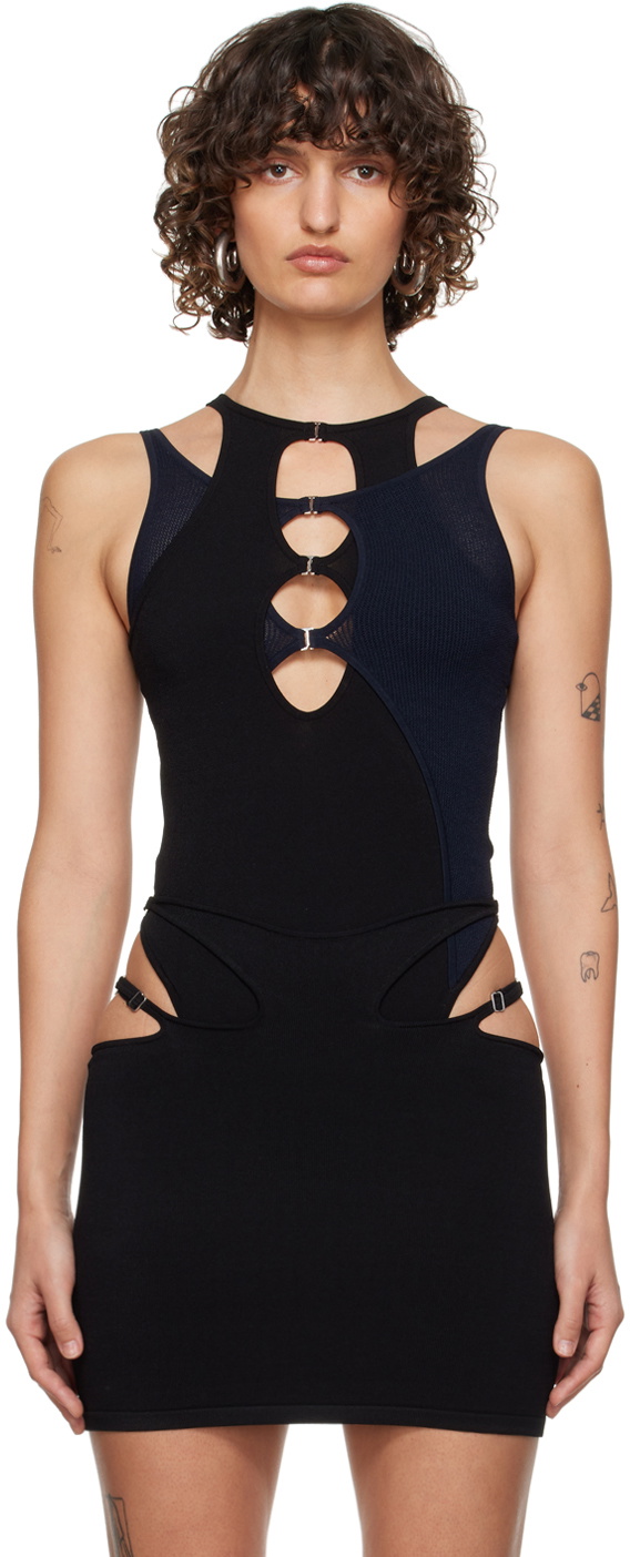 Dion Lee Black E-Hook Bodysuit Dion Lee