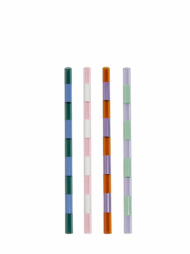 Photo: FAZEEK - Set Of 4 Striped Straws