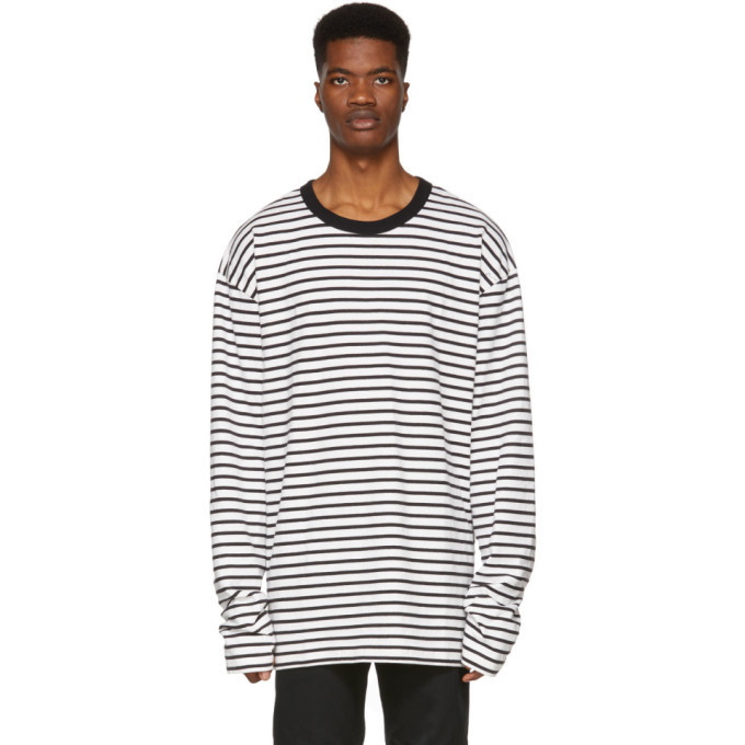 Photo: Diesel Black and Off-White T-Daichi Long Sleeve T-Shirt