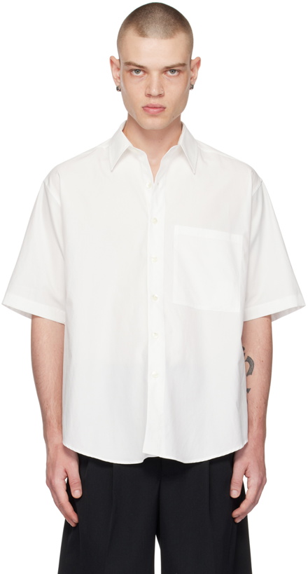 Photo: AURALEE White Oversized Shirt