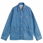 A.P.C. Men's x Marc Jacobs The Denim Jacket in Washed Indigo
