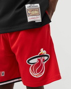 Mitchell & Ness Nba Swingman Shorts Miami Heat Alternate 1996 97 Red - Mens - Sport & Team Shorts